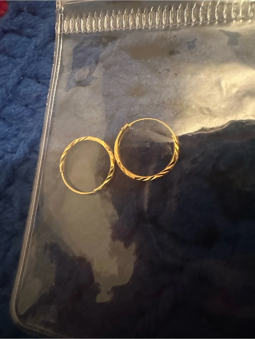 Classic Twisted silver Gold Hoop Earrings - Women Jewelry